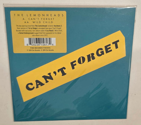 The Lemonheads – Can't Forget / Wild Child (2019 RSD) (Limited Edition 7" Vinyl Single)