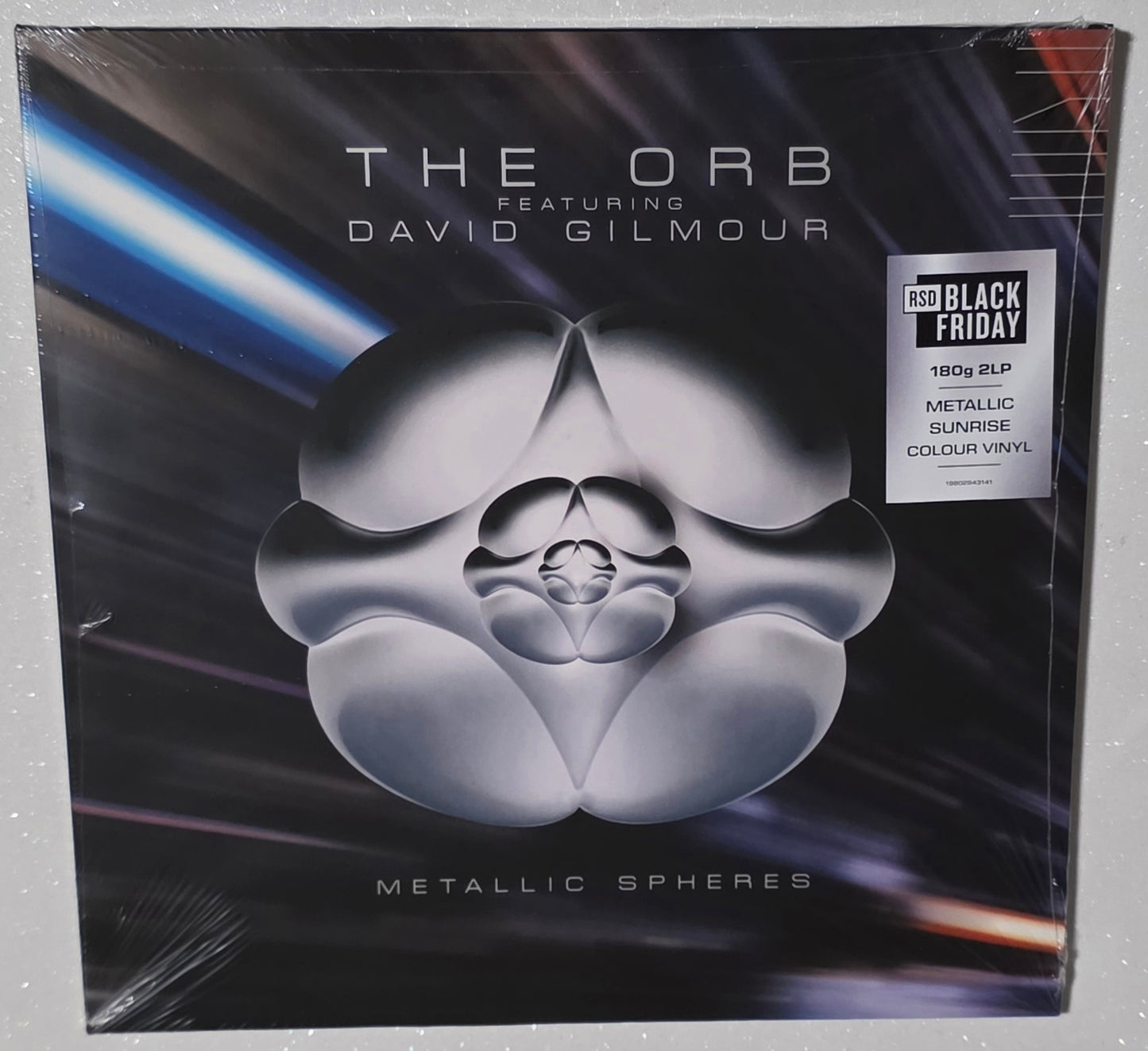 The Orb Featuring David Gilmour – Metallic Spheres (2025 BF RSD) (Limited Edition Metallic Sunrise Colour Vinyl LP)