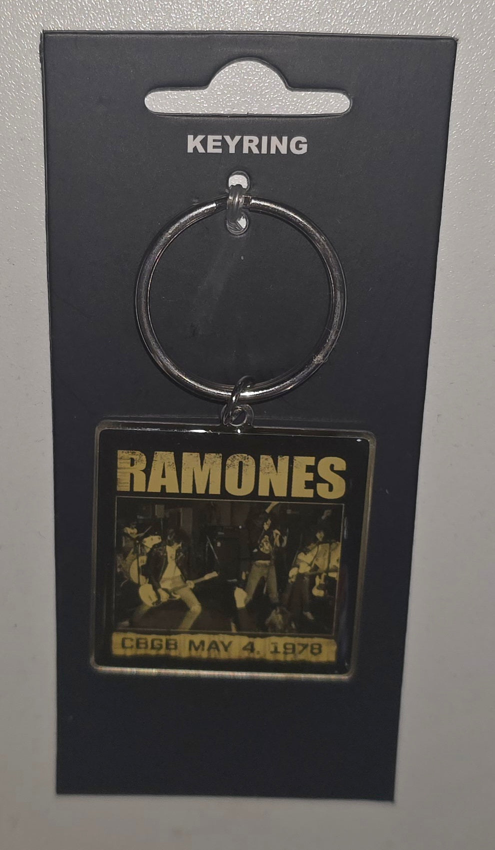 The Ramones Metal Keyring