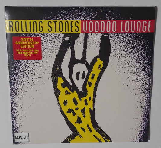 The Rolling Stones – Voodoo Lounge: 30th Anniversary Edition (2024) (Limited Edition Red & Yellow Colour Vinyl LP)