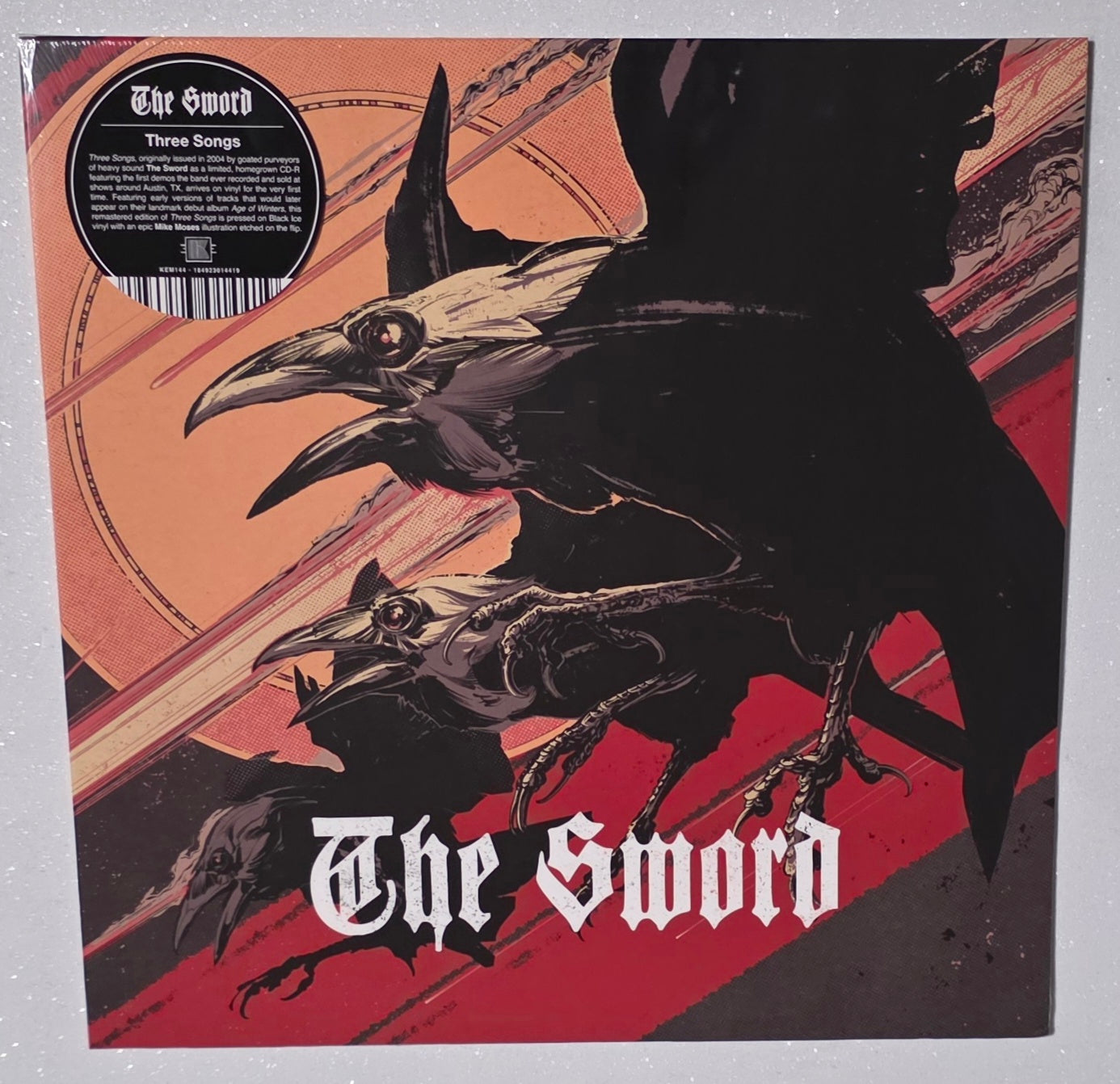 The Sword – Three Songs (2026 RSD) (Limited Edition Black Ice Colour Vinyl LP)