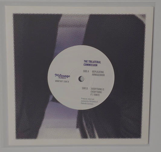 THE TRILATERAL COMMISSION - Replicating Armageddon (2025) (Limited Edition 7" Black Vinyl Single)