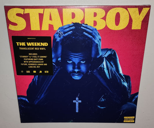 The Weeknd - Starboy (2017) (Translucent Red Colour Vinyl LP)