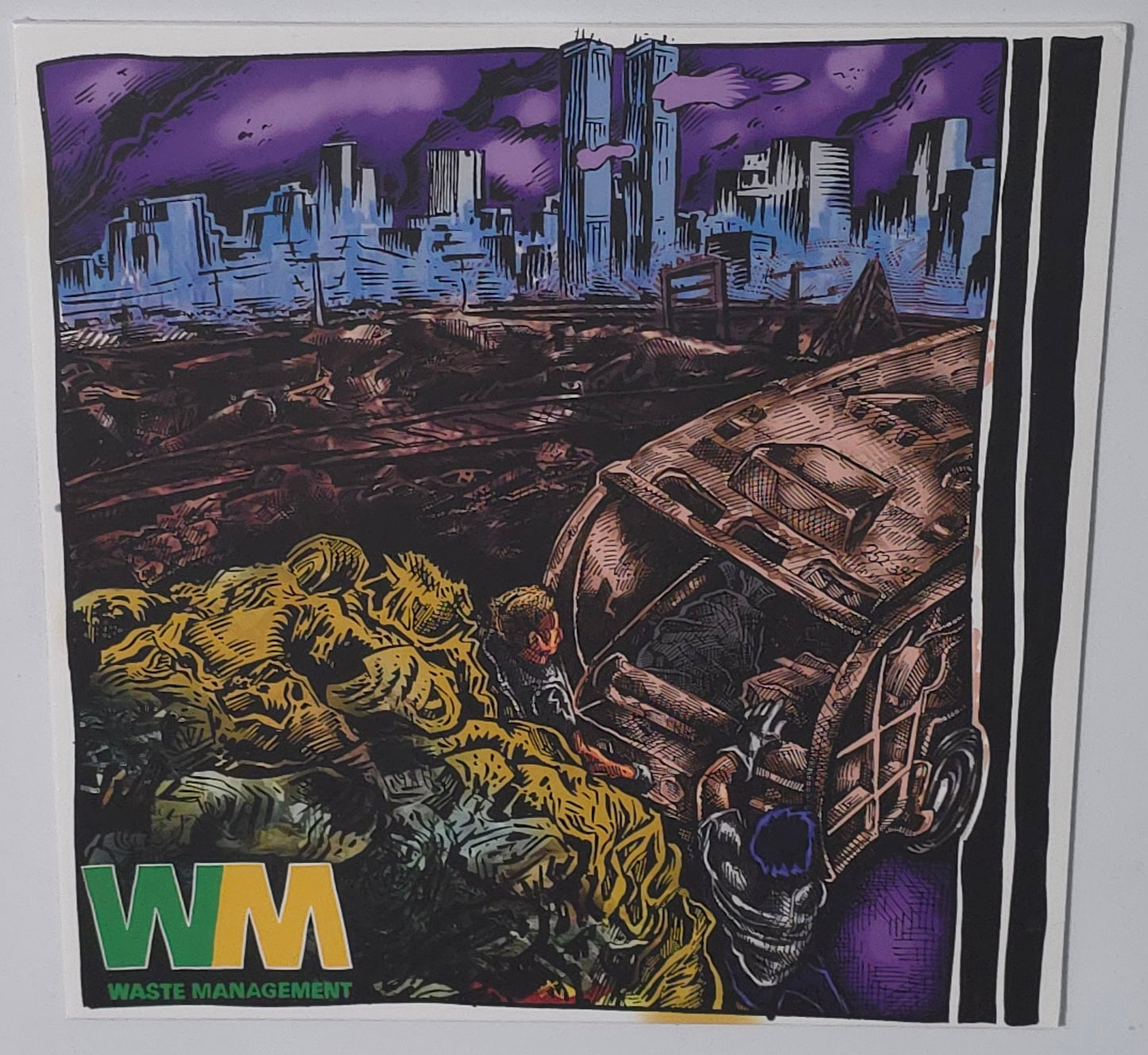 Theravada x Zoomo - Waste Management [Virgil Warren Cover] (2025) (Limited Edition Vinyl LP)