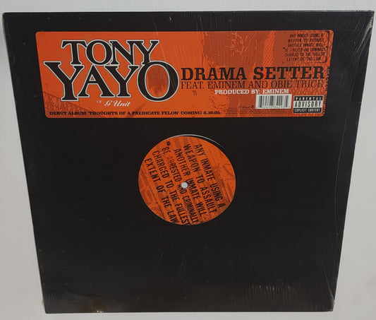 Tony Yayo Feat. Eminem And Obie Trice – Drama Setter (2005) (12" Vinyl Single)