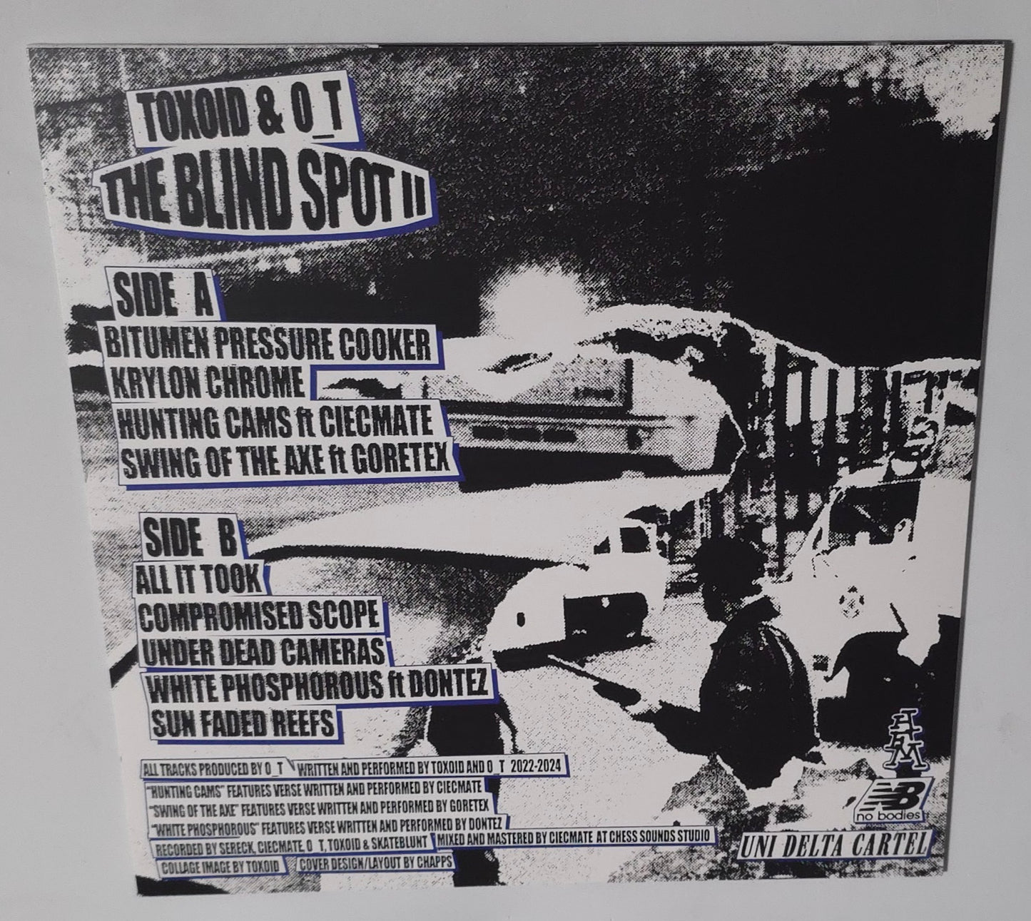 Toxoid & O_T - The Blind Spot II (2025) (Limited Edition Vinyl LP)