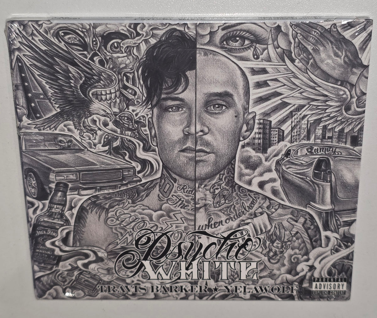 Travis Barker & Yelawolf – Psycho White (2012) (CD)