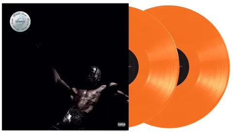 Travis Scott – Utopia (2023) (Limited Edition Translucent Orange Colour Vinyl LP with Bonus Track)