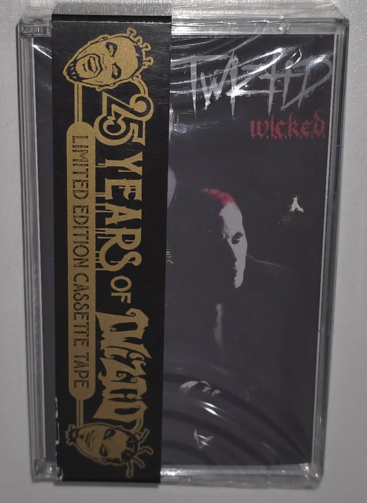 Twiztid – W.I.C.K.E.D. (2023) (Limited Edition Metallic Silver Colour Cassette Tape)