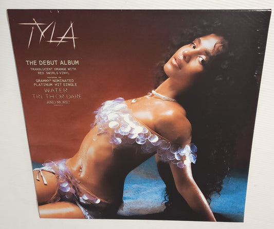 Tyla - Tyla (2024) (Limited Edition Translucent Orange with Red Swirl Colour Vinyl LP)
