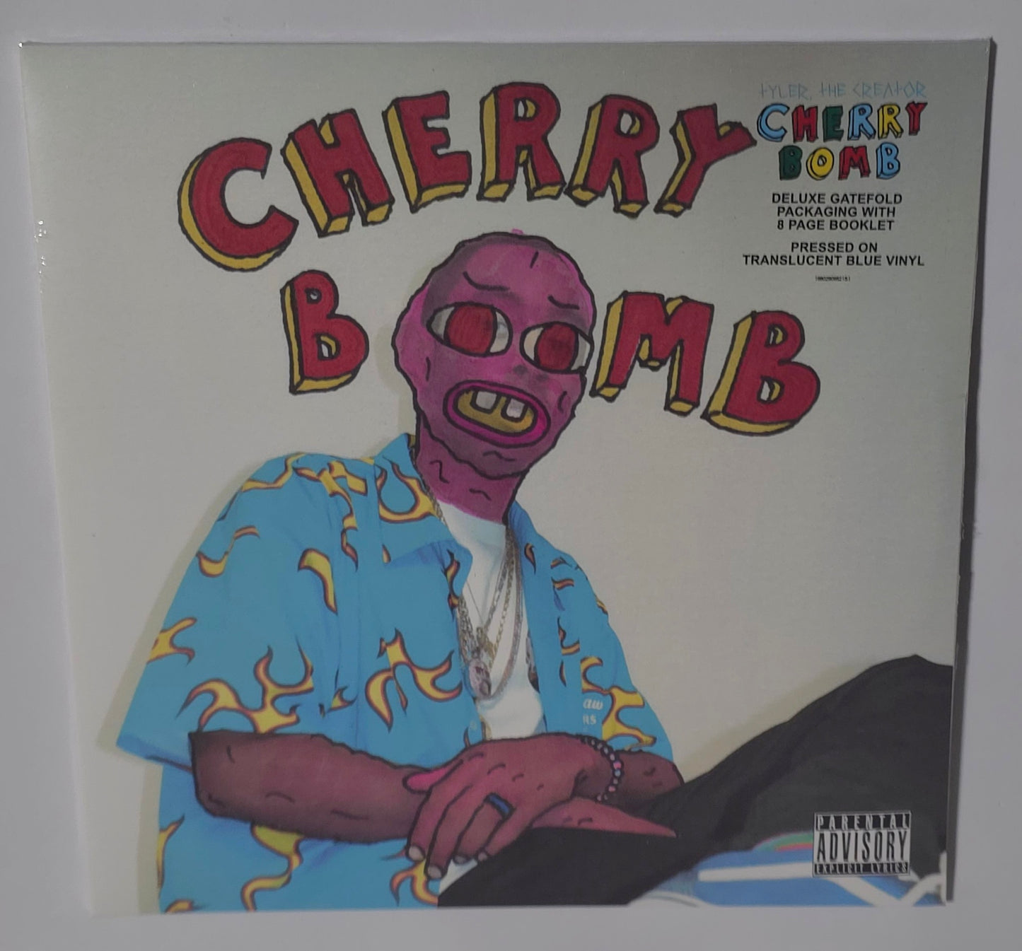 Tyler, The Creator - Cherry Bomb (2025 Reissue) (Limited Edition Mask Cover / Blue Colour Vinyl LP)