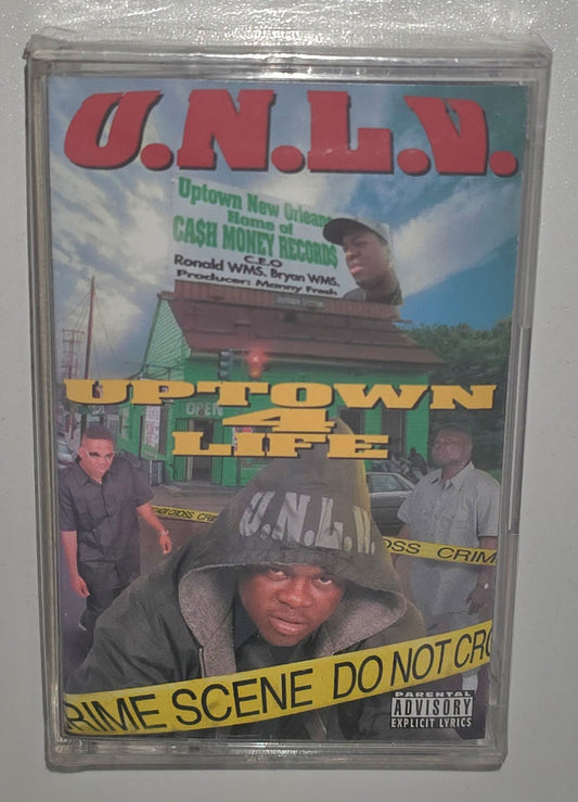 U.N.L.V. – Uptown 4 Life (1996) (Limited Edition Cassette Tape)
