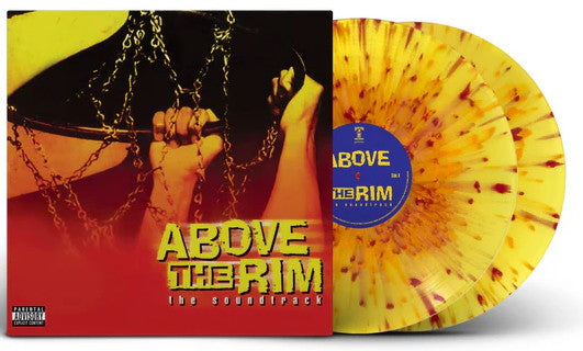 Various Artists - Above The Rim: 30th Anniversary (Translucent Yellow with Orange & Red Splatter 2LP)