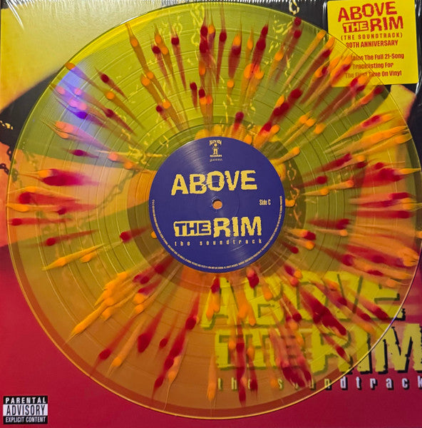 Various Artists - Above The Rim: 30th Anniversary (Translucent Yellow with Orange & Red Splatter 2LP)