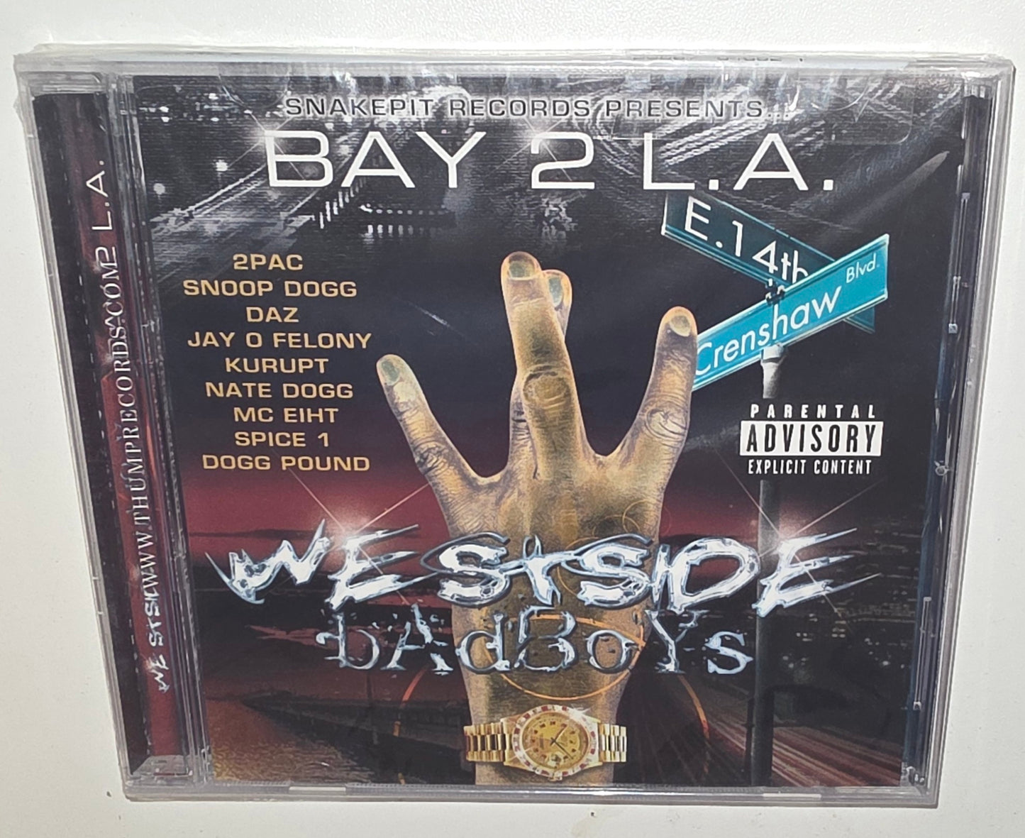 Various Artists – Bay 2 L.A.: Westside Badboys (2000) (CD)