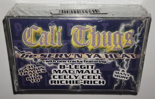 Various Artists - Cali Thugs Be Serv'n Ya Heat (1999) (Limited Edition Double Cassette Tape)