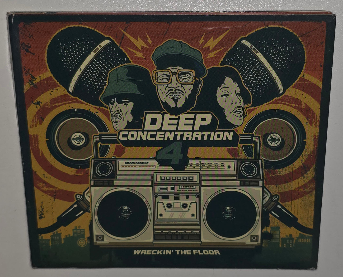 Various Artists – Deep Concentration 4: Wreckin' The Floor (2003) (CD)