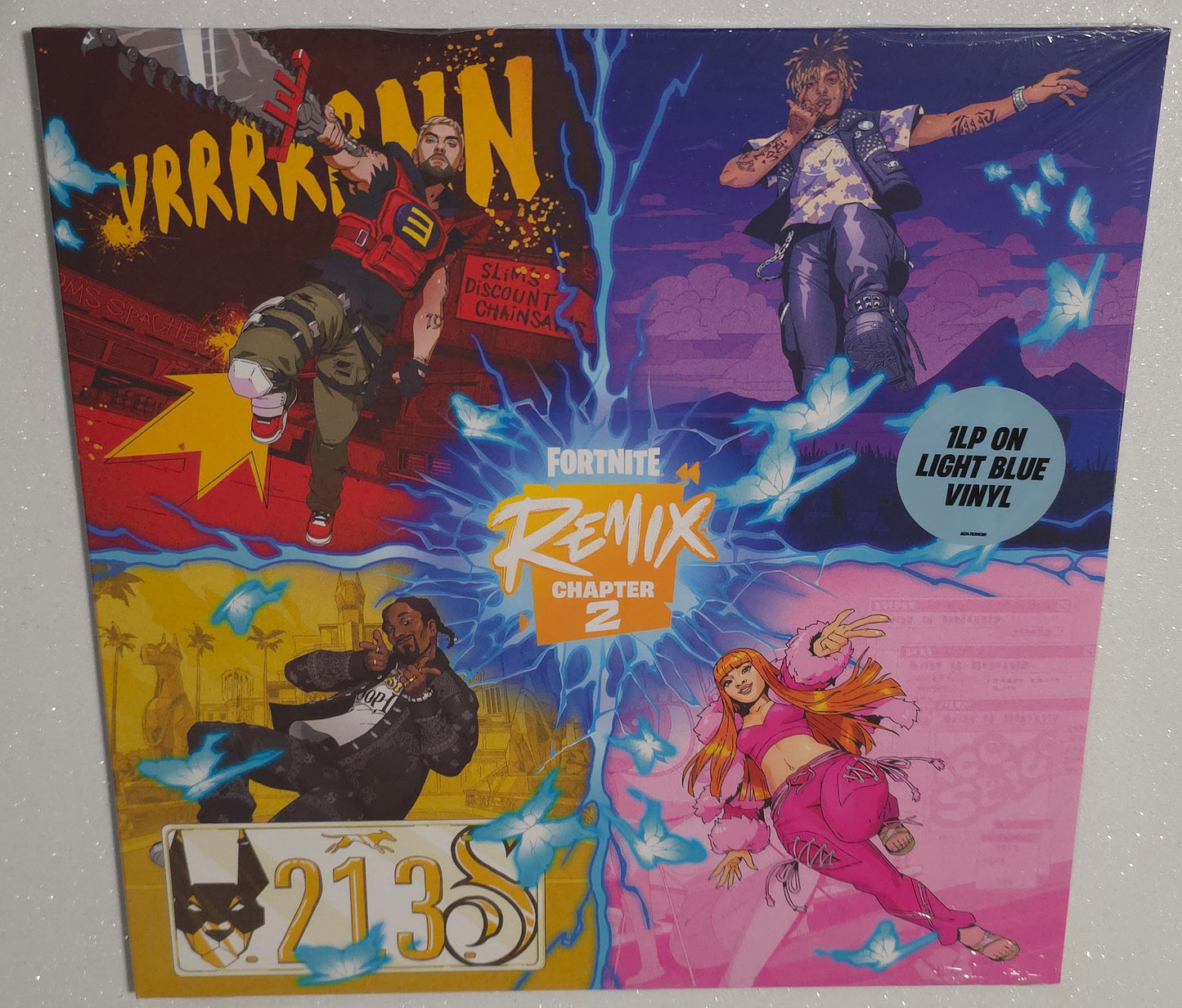 Various Artists - Fortnite Remix Chapter 2 (2025) (Limited Edition Blue Colour Vinyl LP)