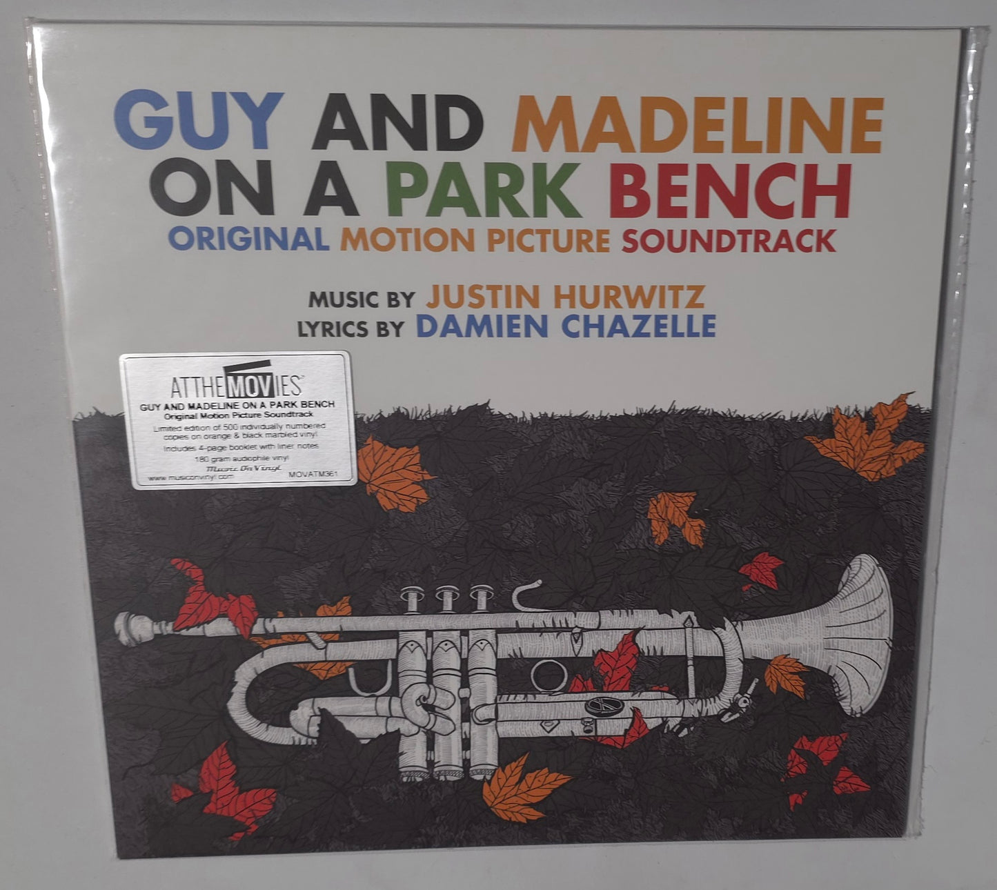 Justin Hurwitz – Guy And Madeline On A Park Bench (Original Motion Picture Soundtrack) (2023 Reissue) (Limited Edition Orange & Black Marble Colour Vinyl LP)