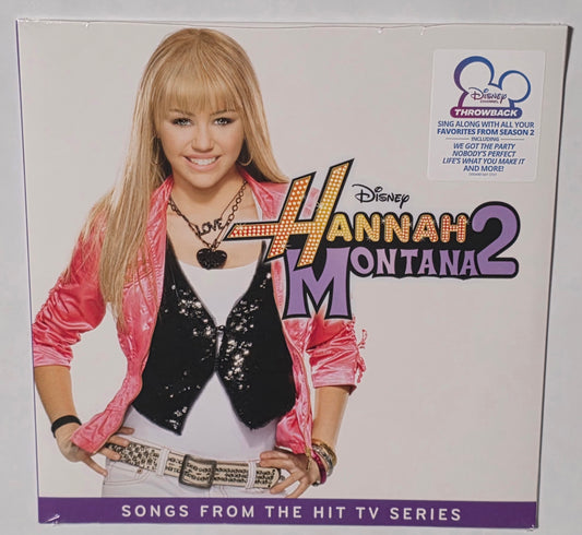 Various Artists - Hannah Montana Season 2 (Songs From and Inspired by the Hit TV Series) (2026) (Limited Edition Split Black & White Splatter Colour Vinyl LP)