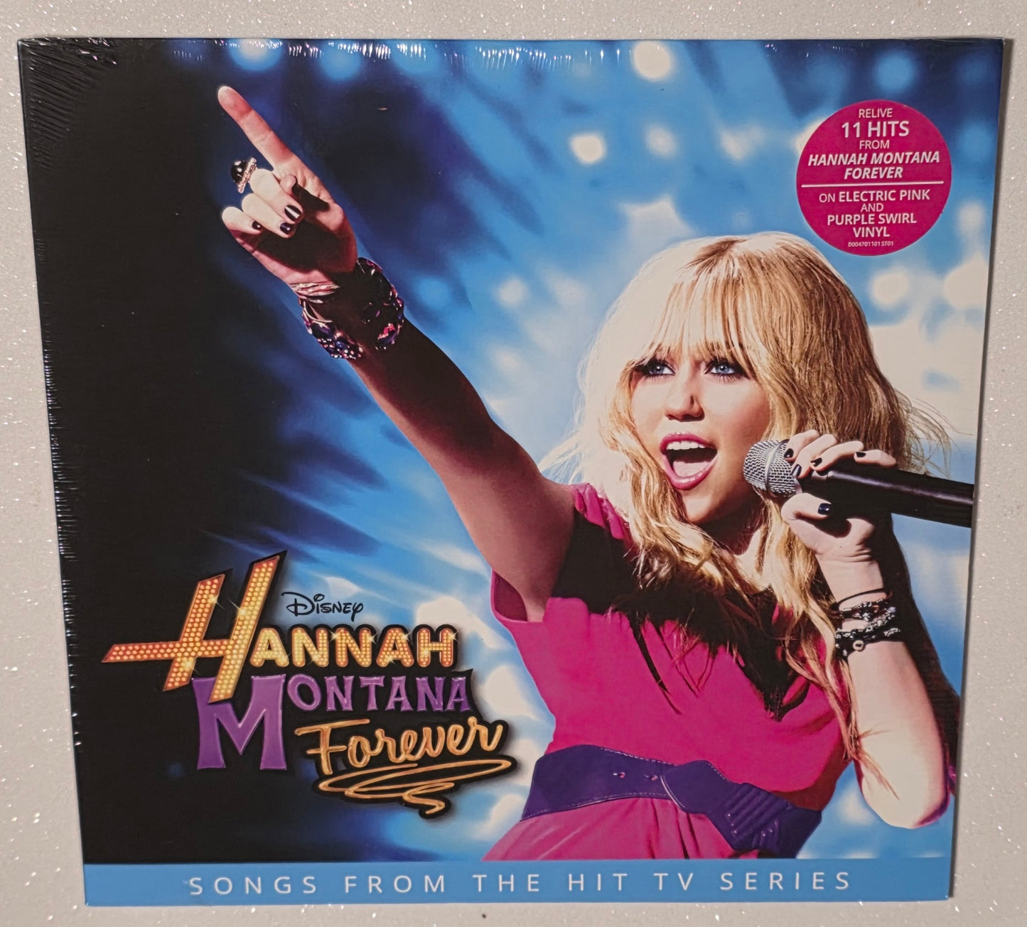 Hannah Montana – Hannah Montana Forever (Soundtrack) (2025 Reissue) (Limited Edition Pink & Purple Swirl Colour Vinyl LP)