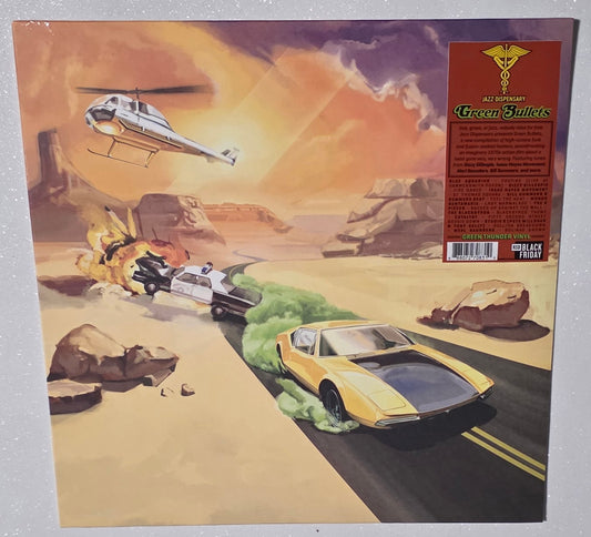 Various Artists – Jazz Dispensary: Green Bullets (2025 BF RSD) (Limited Edition Green Thunder Colour Vinyl LP)