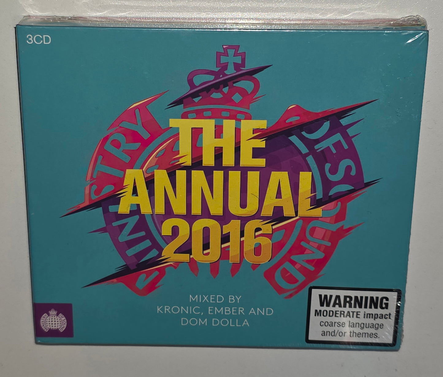 Various Artists - Ministry Of Sound: The Annual 2016 (mixed by Kronic, Ember & Dom Dolla) (2015) (3CD Set)