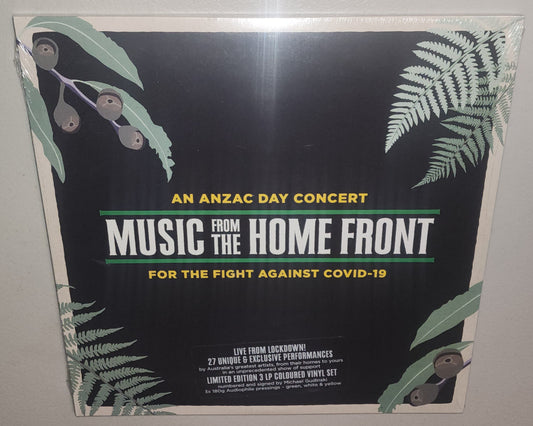 Various Artists – Music From The Home Front (2024) (Limited Edition 3-Disc Vinyl LP with Michael Gudinski autographed Insert)