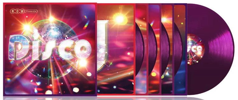 Various Artists – NOW Presents Disco (2023) (Limited Edition Purple Colour Vinyl LP Boxset)