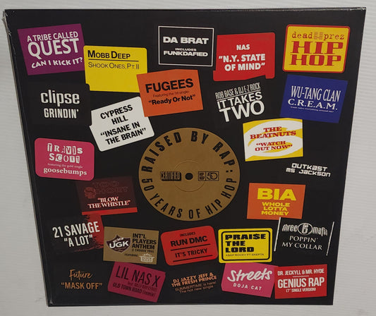 Various Artists - Raised By Rap: 50 Years Of Hip Hop (2023) (Vinyl LP)