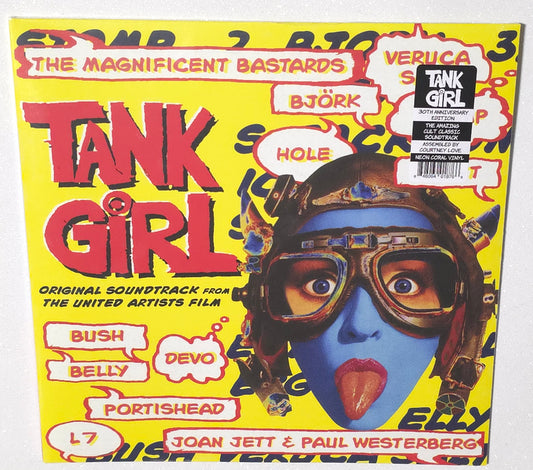 Various Artists – Tank Girl: Original Soundtrack From The United Artists Film (2025 Reissue) (Limited Edition Neon Coral Colour Vinyl LP)