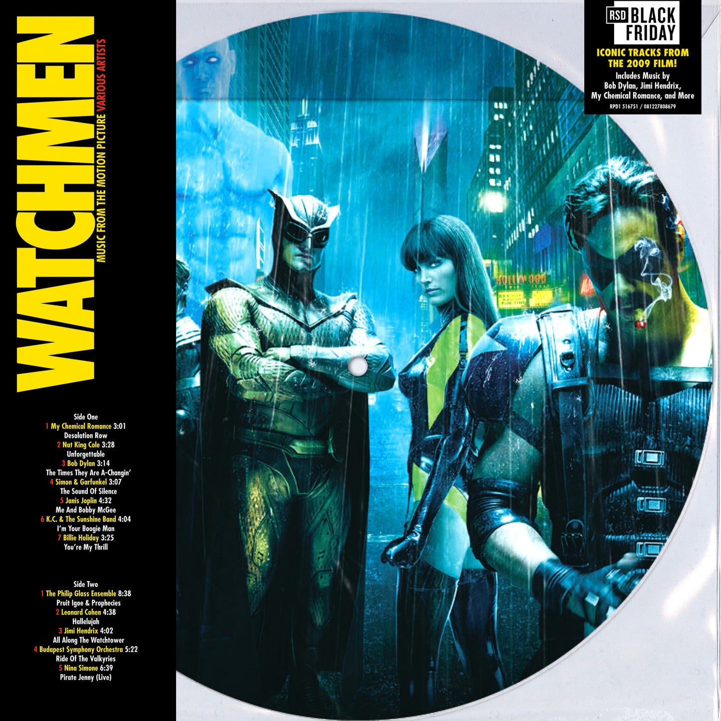 Various Artists - Watchmen (Original Soundtrack) (2025 BF RSD) (Limited Edition Picture Disc Vinyl LP)
