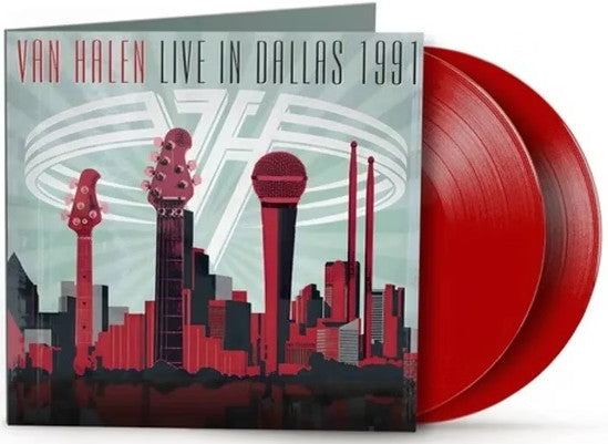 Van Halen -  Live In Dallas 1991 (2024 BF RSD) (Limited Edition Red Colour Etched Vinyl LP)