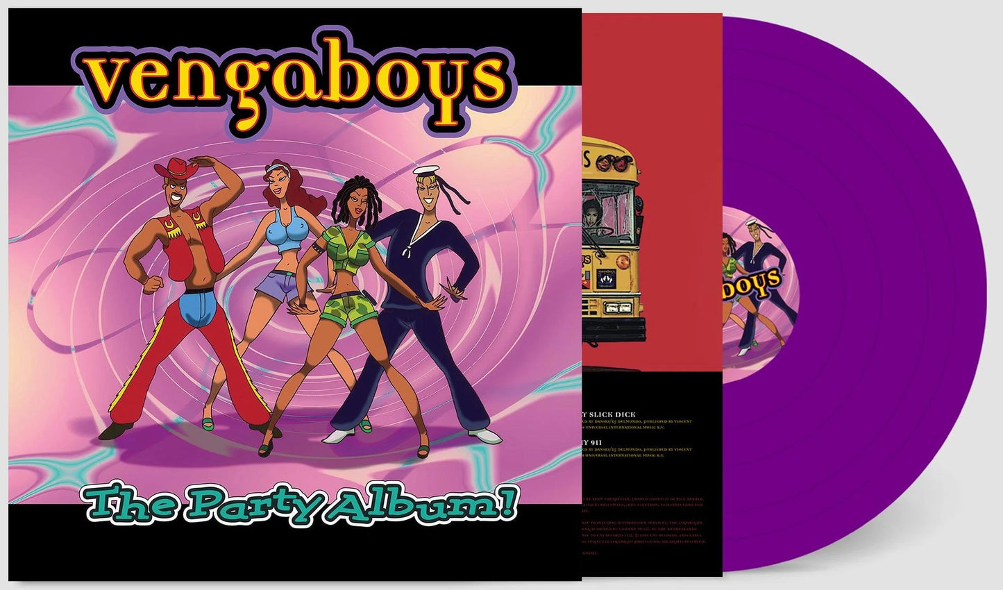 Vengaboys – The Party Album! (2026 Reissue) (Limited Edition Purple Colour VInyl LP)
