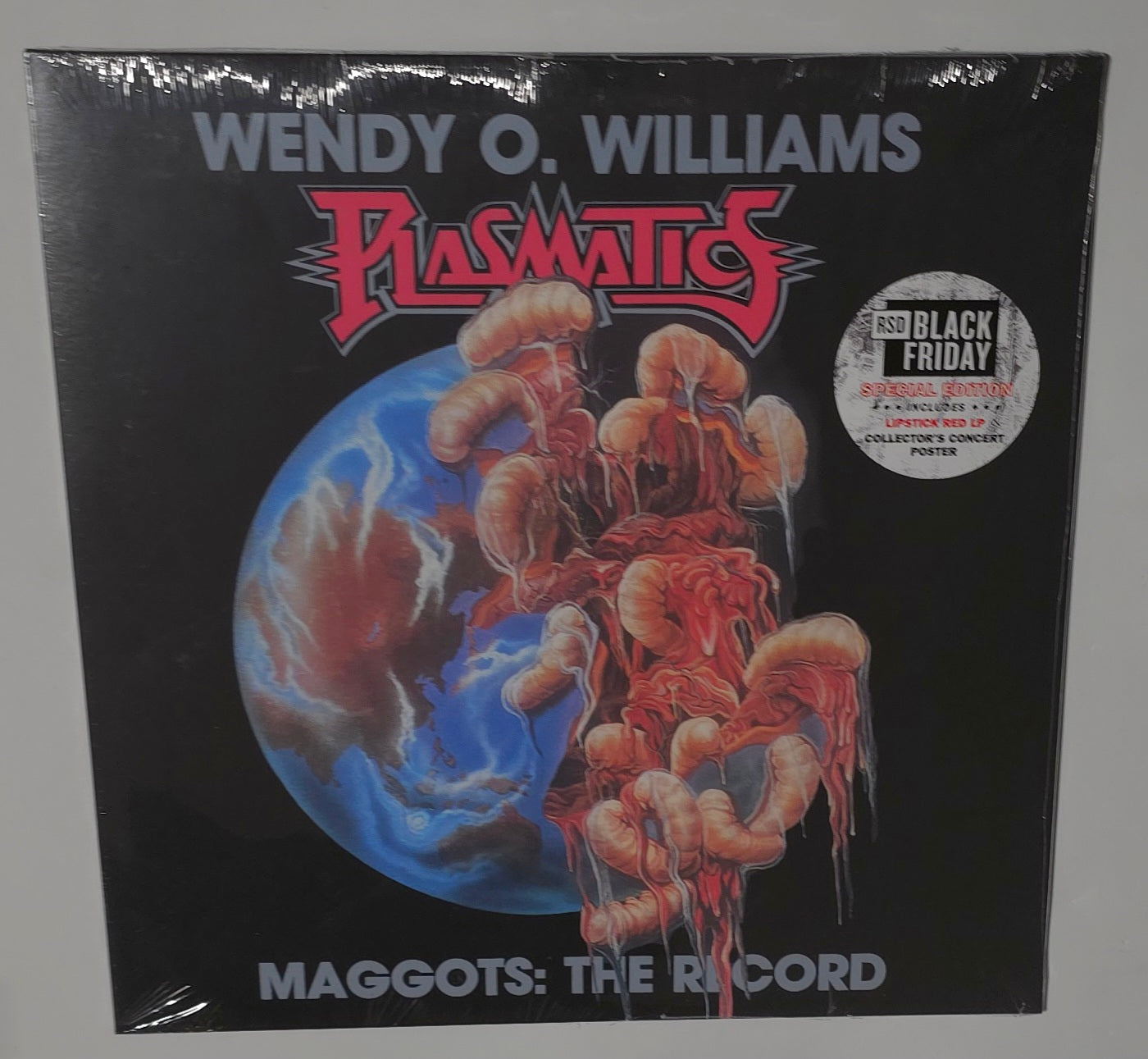 Wendy O. Williams / Plasmatics – Maggots: The Record (2023 BF RSD) (Limited Edition Lipstick Red Colour Vinyl LP)