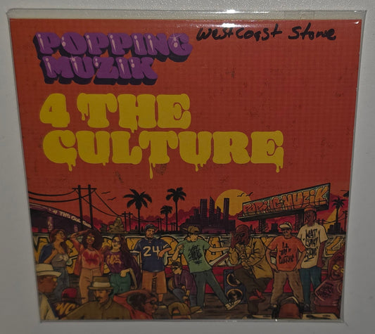 WestCoast Stone – Popping Muzik 4 The Culture (2024) (Limited Edition CD)