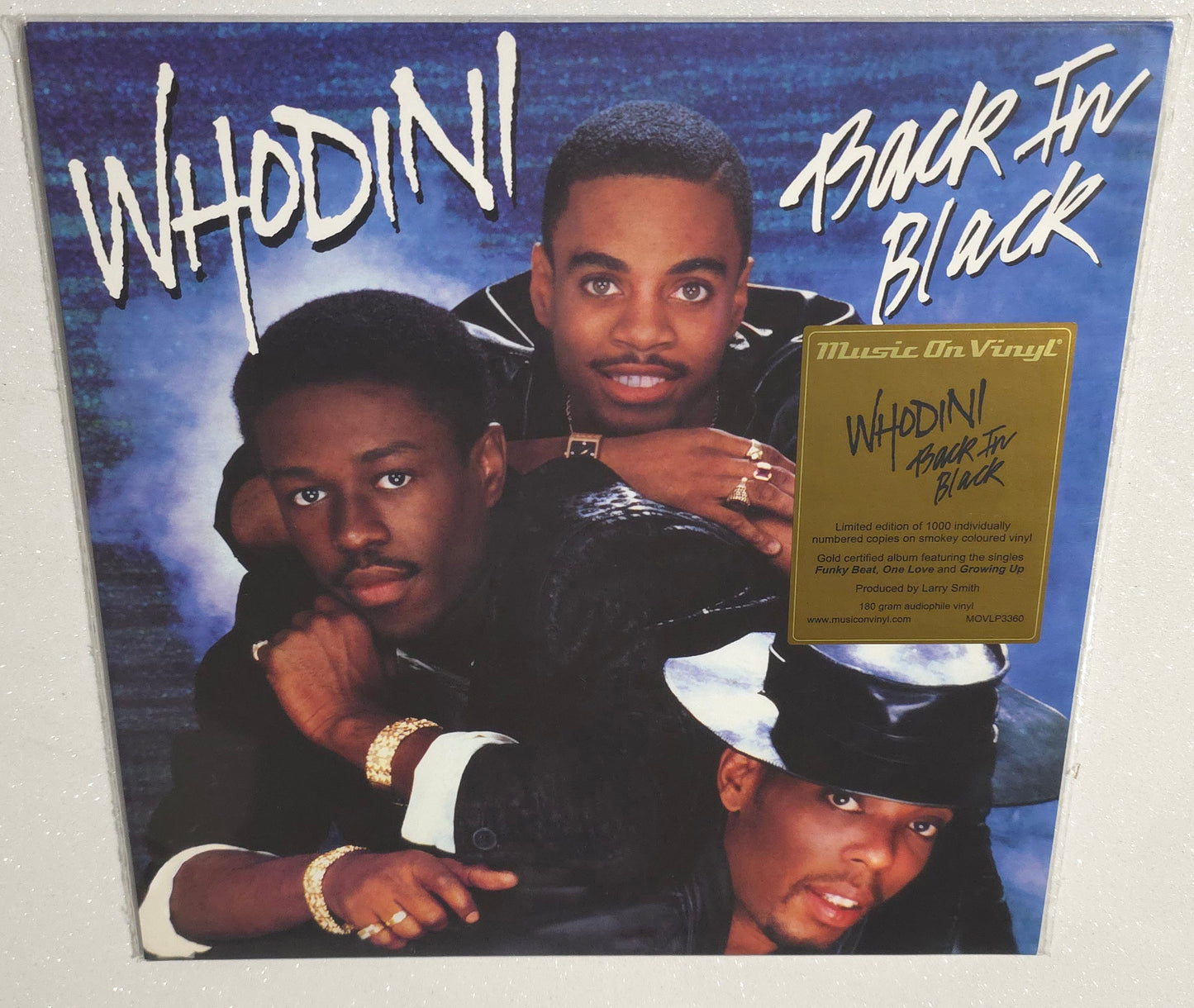 Whodini – Back In Black (2023 Reissue) (Limited Edition Smokey Colour Vinyl LP)