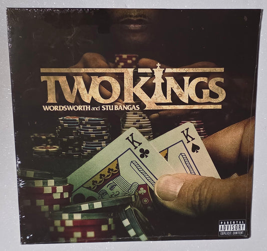 Wordsworth & Stu Bangas - Two Kings (2025) (Limited Edition Opaque Red Colour Vinyl LP)