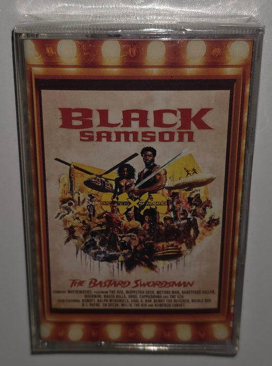 Wu-Tang Clan X Mathematics – Black Samson, The Bastard Swordsman (2025) (Limited Edition Cassette Tape)