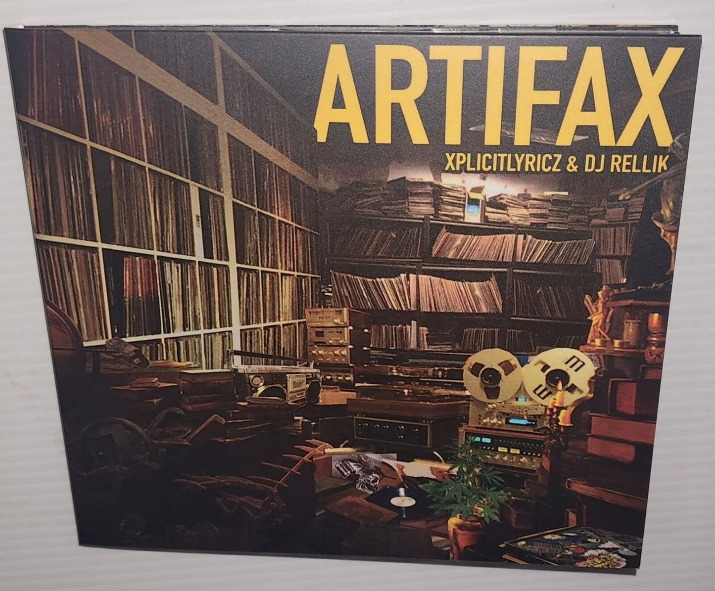 Xplicit Lyricz & DJ Rellik - Artifax (Autographed CD)