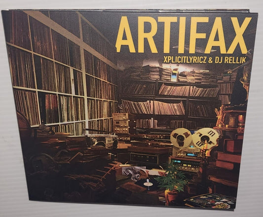 Xplicit Lyricz & DJ Rellik - Artifax (Autographed CD)