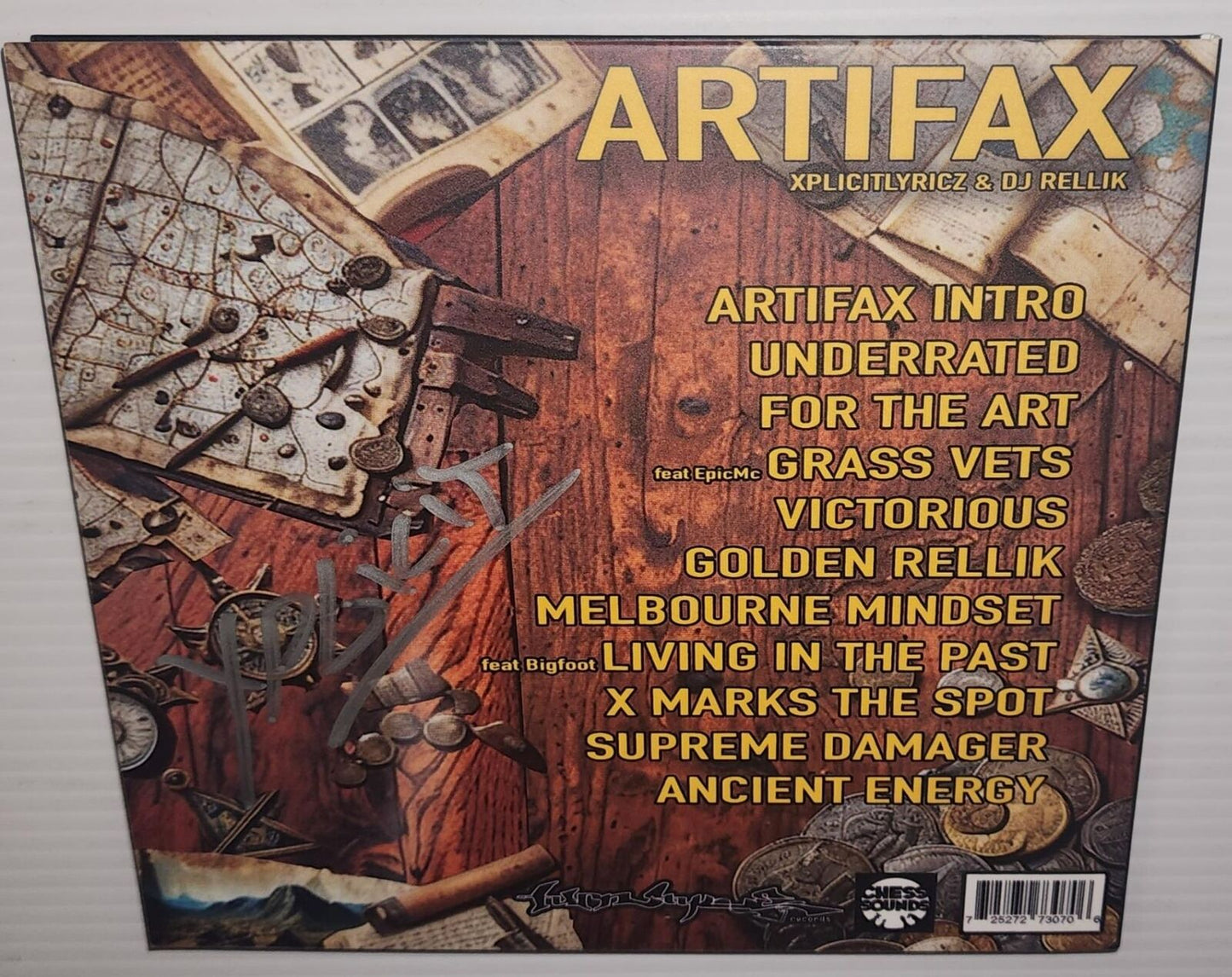 Xplicit Lyricz & DJ Rellik - Artifax (Autographed CD)
