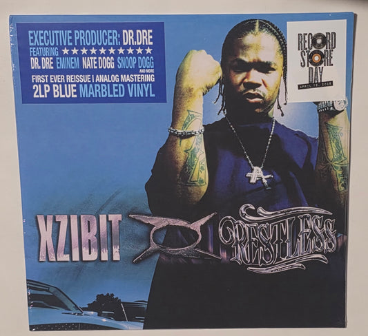 Xzibit – Restless (2026 RSD) (Limited Edition Black & Bliue Marble Colour Vinyl LP)