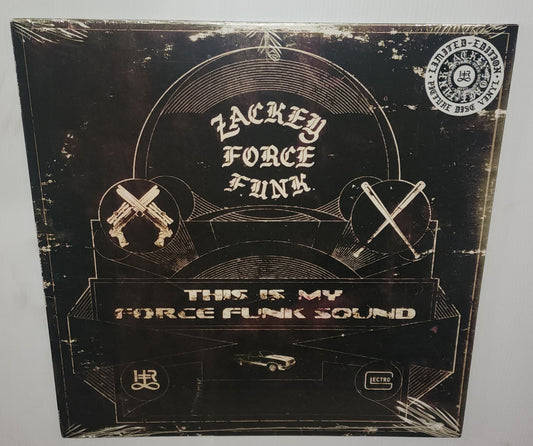 Zackey Force Funk – This Is My Force Funk Sound (2017) (Limited Edition Picture Disc Vinyl LP)