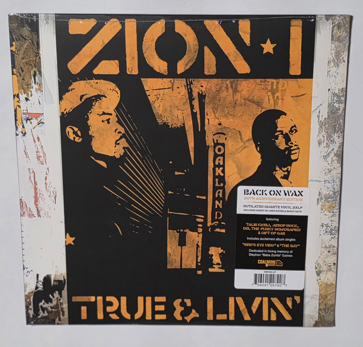 Zion I – True & Livin' (2025 Reissue) (Limited Edition Rutilated Quartz Colour Vinyl LP)